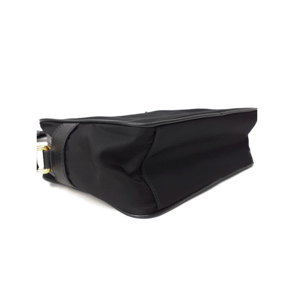 Prada Tessuto Crossbody messenger bag saffiano leather Black - Picture 7 of 9